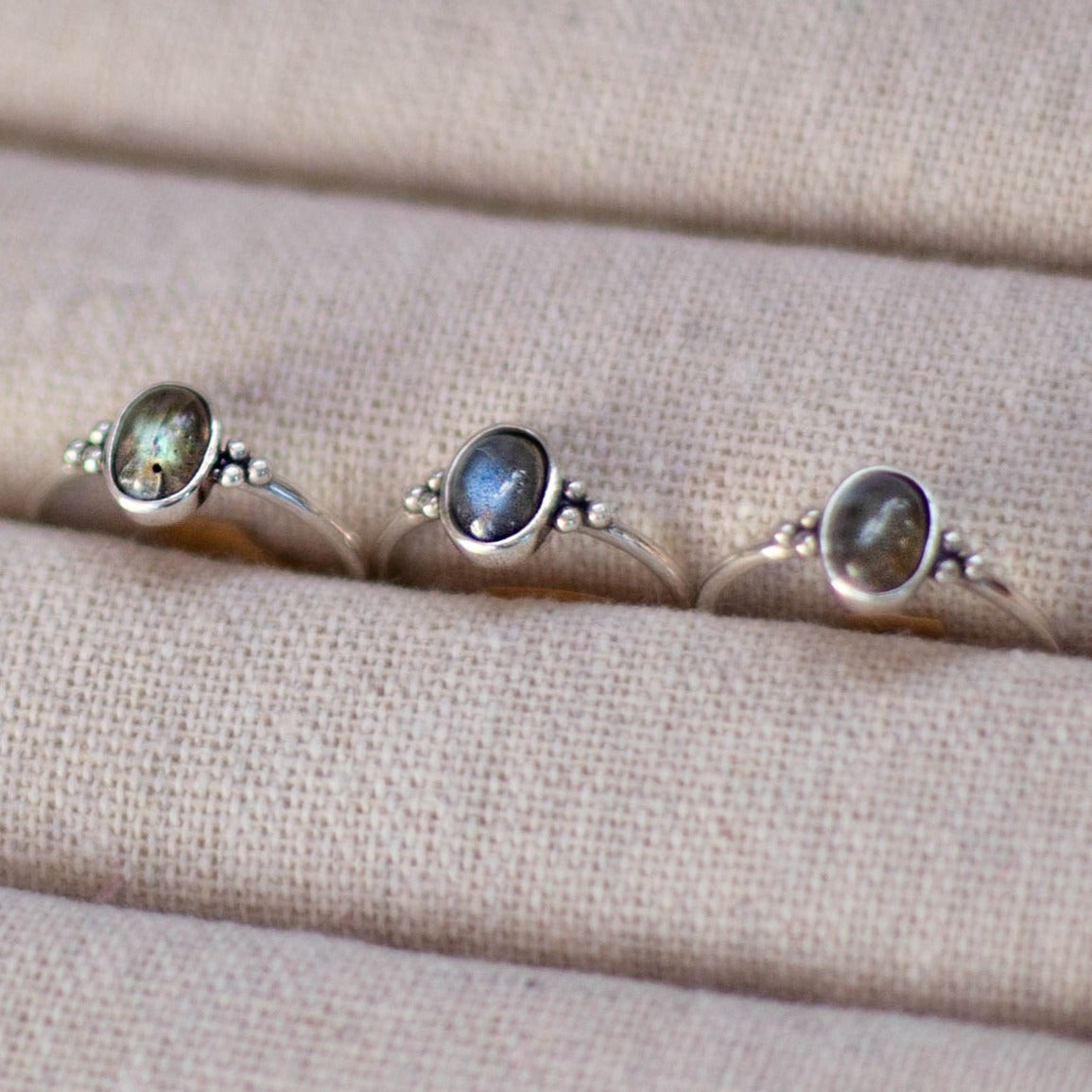 Anillo Ayla Labradorita