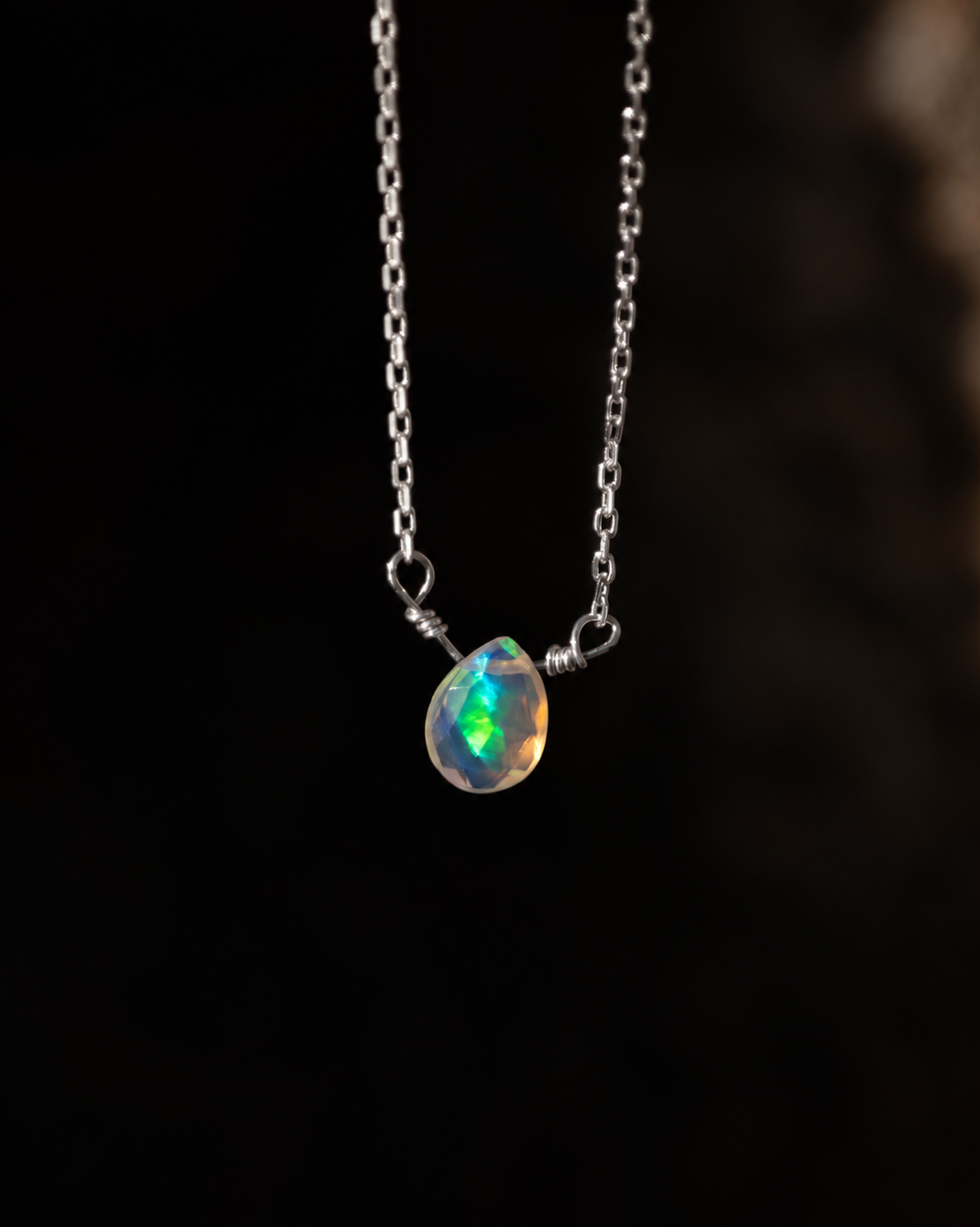 Collar Luma Facetado