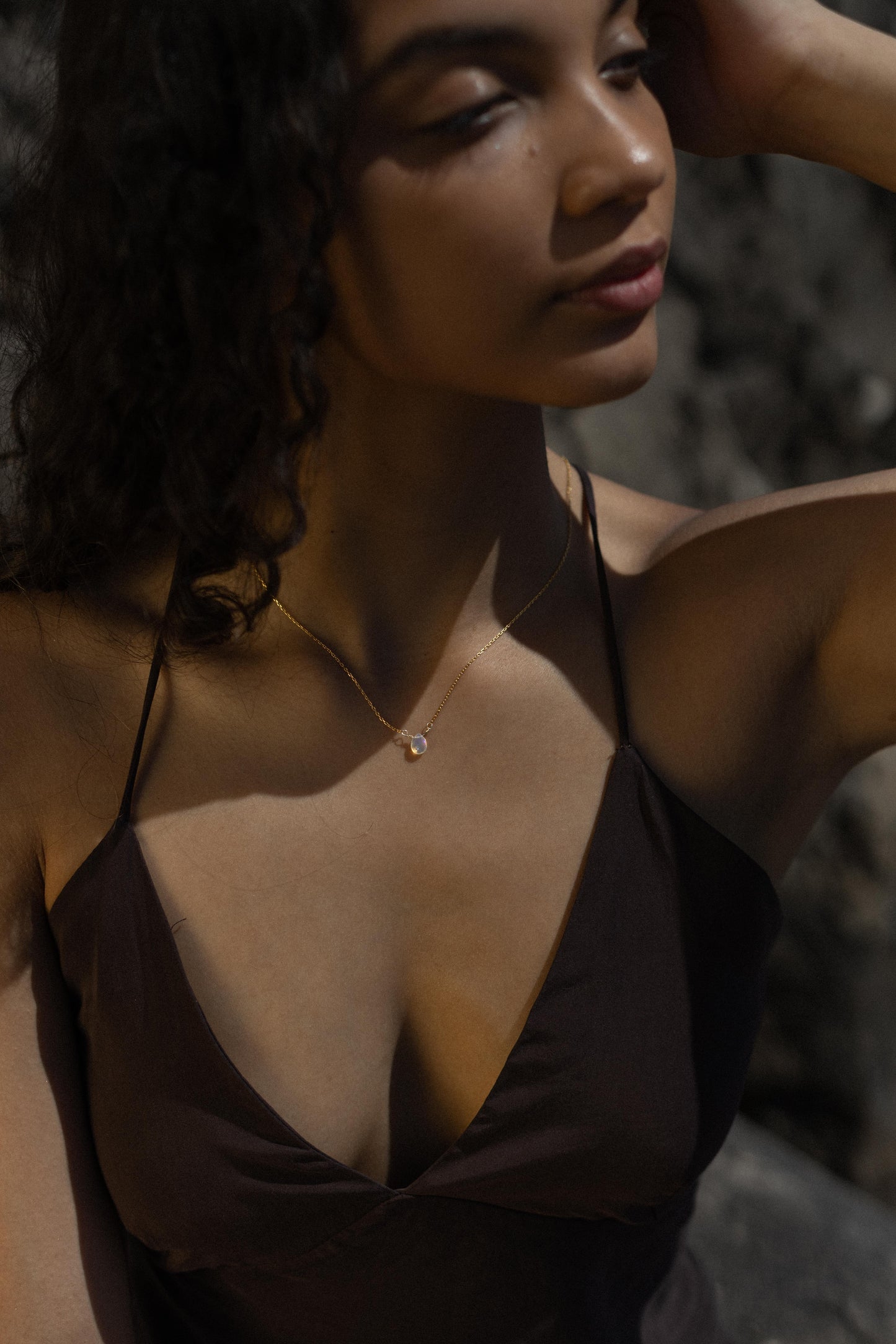 Collar Luma Facetado