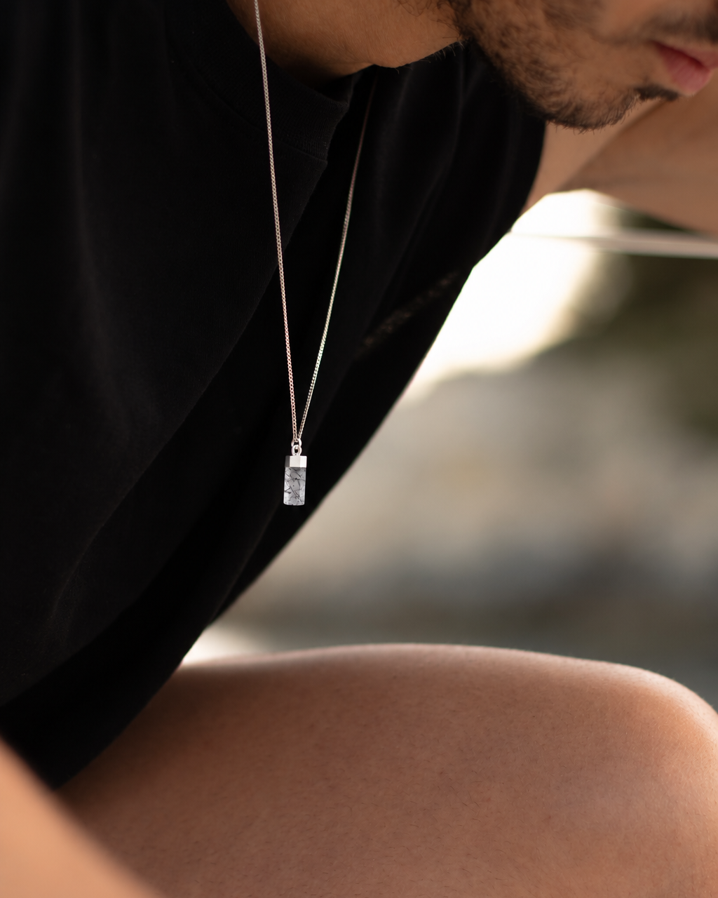 Sana Necklace Rutilated Quartz
