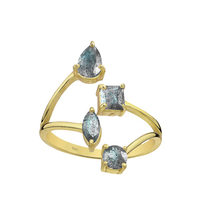 Anillo Lakshmi Amatista