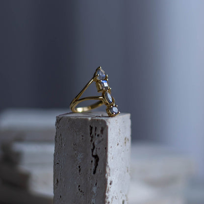 Anillo Lakshmi Labradorita