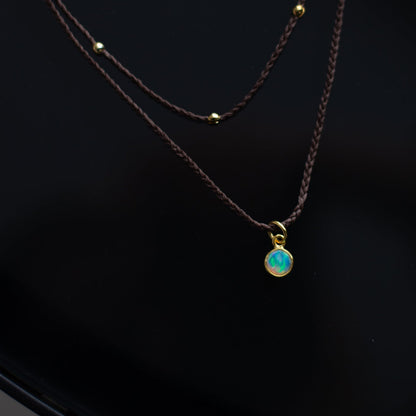 Collar doble Asha Plata 925