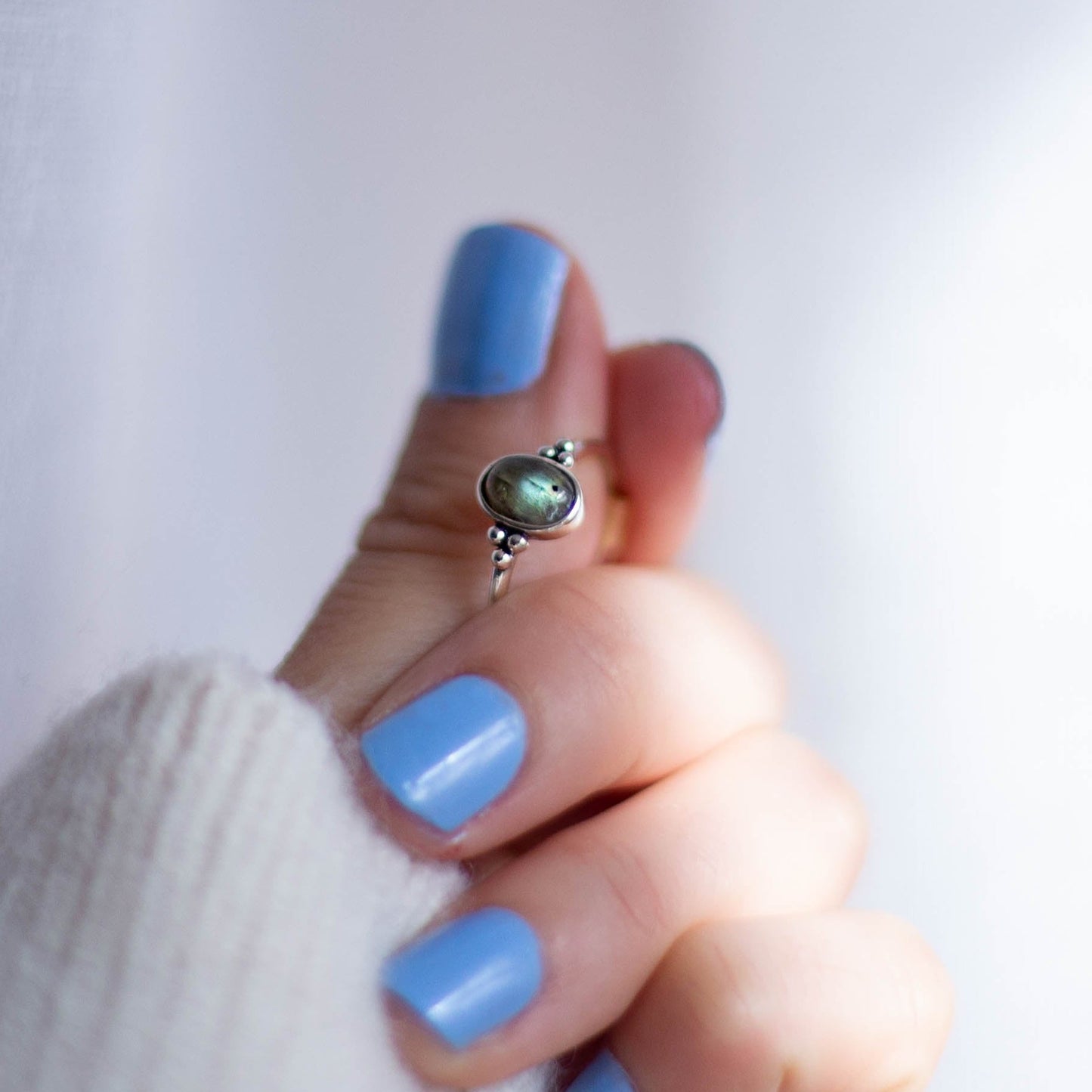 Anillo Ayla Labradorita