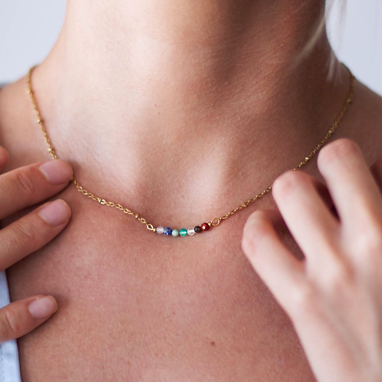 Collar Siete Chakras