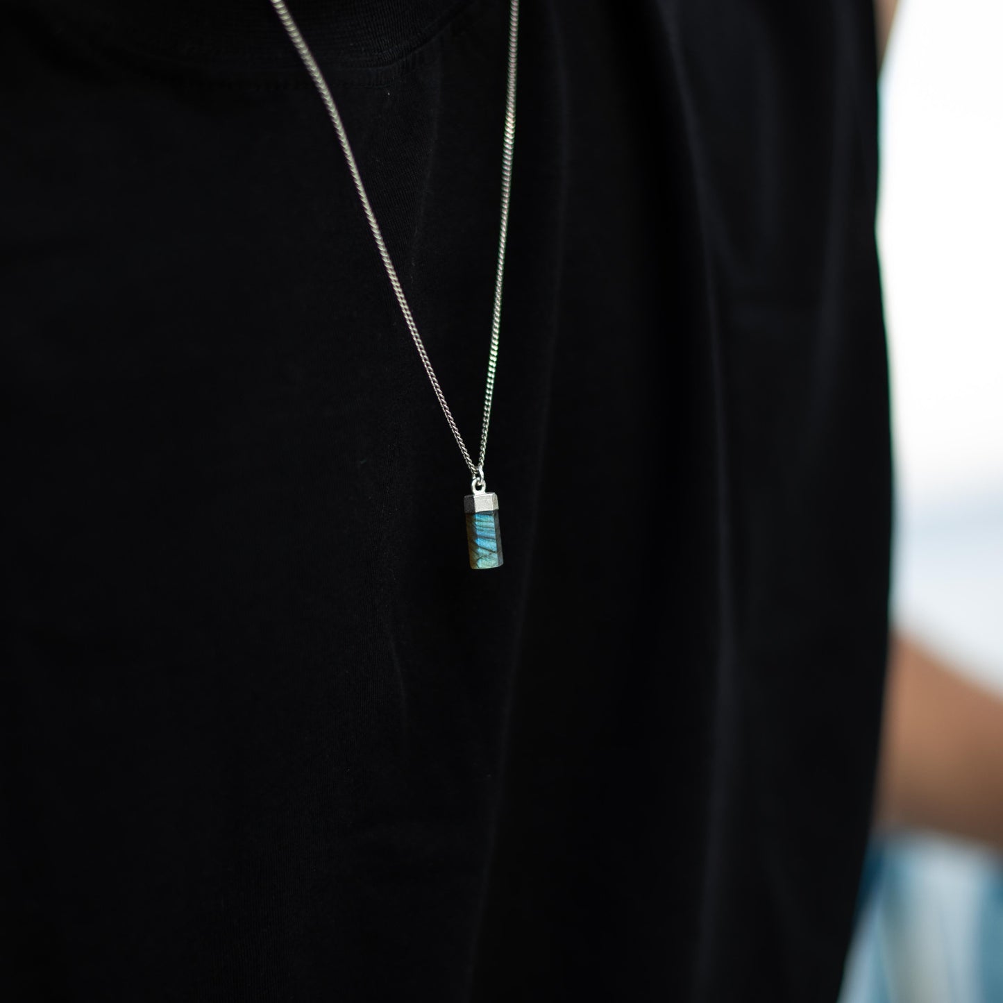 Cadena Snake plata