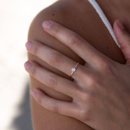 Anillo Vira Piedra Luna