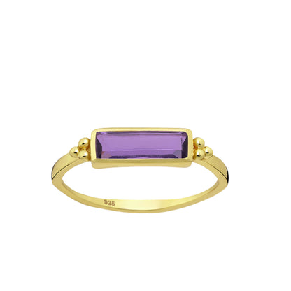Anillo Nila Amatista