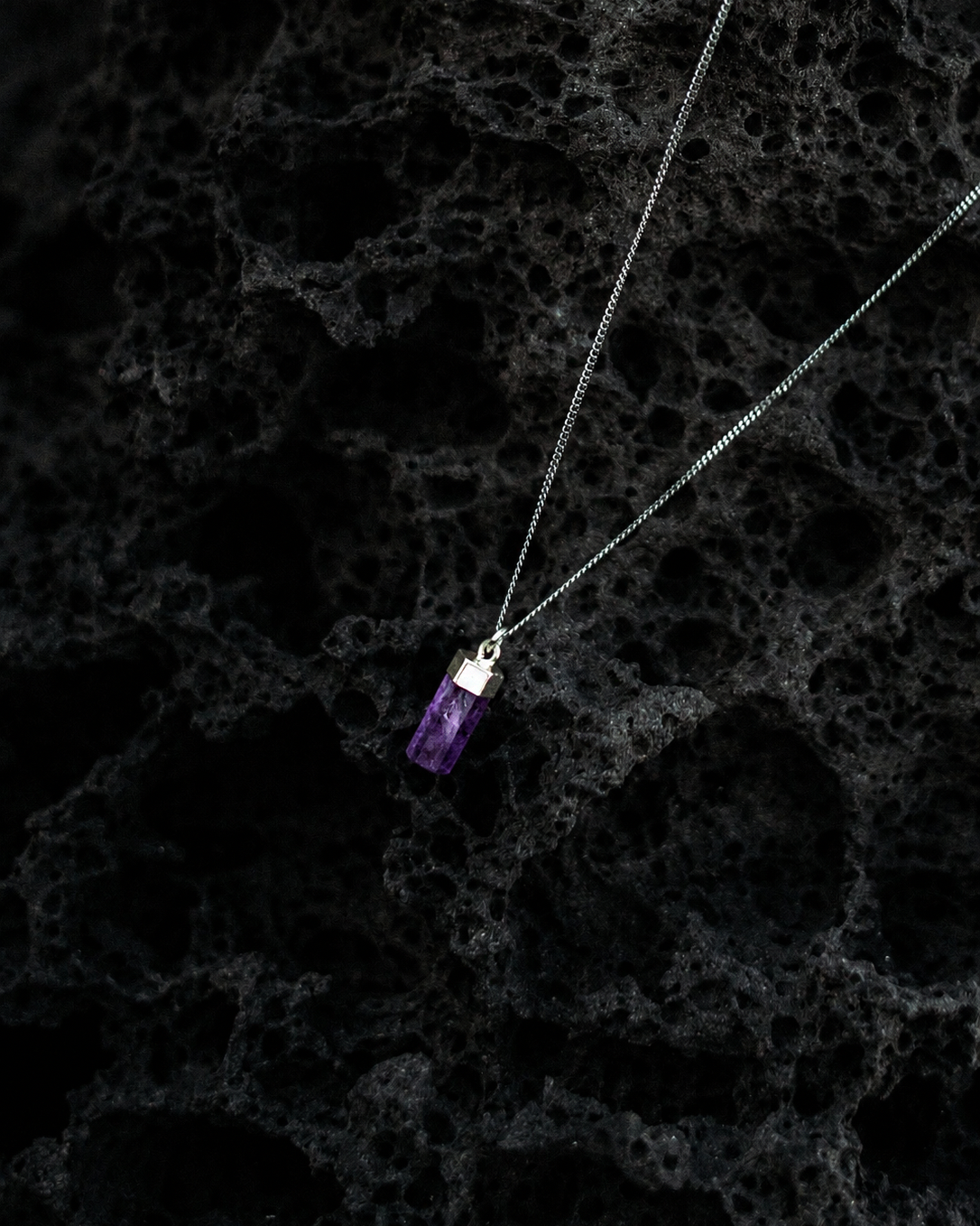 Sana Amethyst Necklace